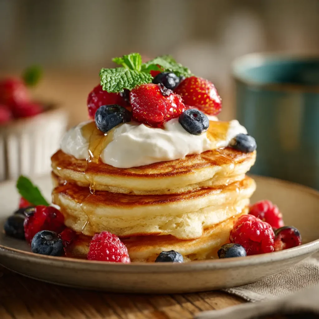 old fashioned pancakes